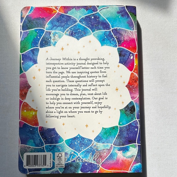 Colorful Introspective Journal - Picture 3 of 3